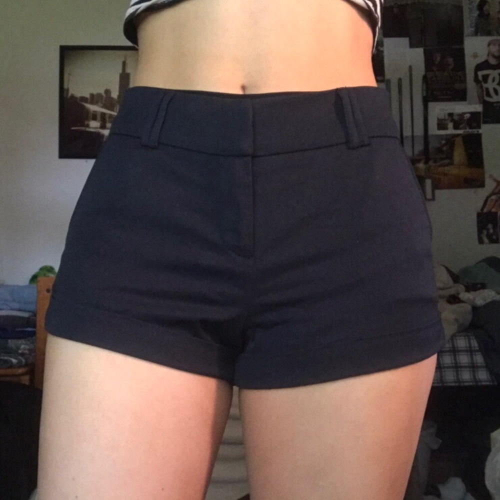 forever 21 navy blue shorts